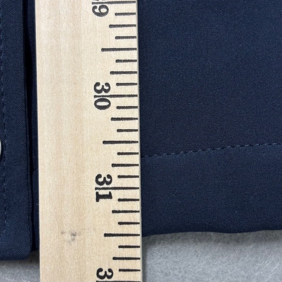 Tommy Hilfiger Coat Womens Small Navy Softshell Hooded Fleece Lined Zip Jacket - Picture 12 of 15